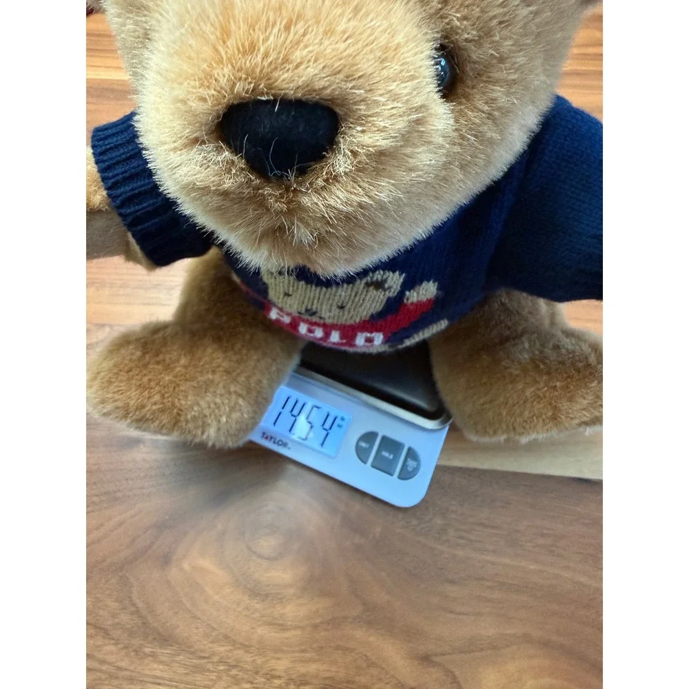 VTG Ralph Lauren Polo Bear Plush Polo Sweater Classic Americana1997